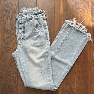 Old Navy Light Blue High Rise Women Jeans